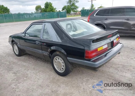 1986 Ford Mustang Lx/Gt из США, поврежденный, VIN 1FABP28M9GF320342